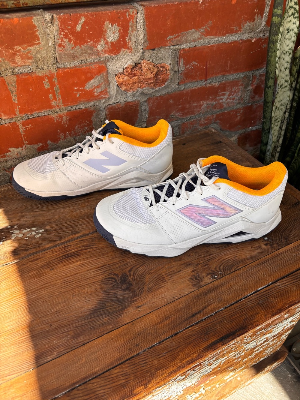 New Balance Coco Delray White Tennis Hard Court Shoes MCHCODAO Men's Size 11